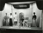Window display devoted to American designers at Lord & Taylor, New York, photograph by Worsinger, 1933. Museum of the City of New York; Gift of Lord & Taylor