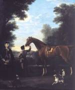 John Wootton (c.1682-1764). Sir Robert Walpole with Horse and Groom. Oil on canvas