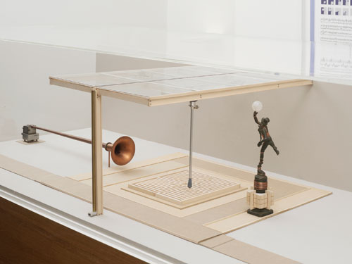 Paul Etienne Lincoln. <em>Aurelian Labyrinth,</em> 2007–11. Scale maquette proposal for the SLG’s Fox Garden, cardboard, lime wood, copper, bronze and plastic. Photo: Andy Keate