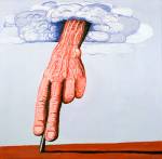 Philip Guston. The Line, 1978. Oil on canvas, 180.3 x 186.1 cm. Private collection.