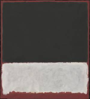 Mark Rothko. <em>Untitled,</em> 1956. Oil on canvas, 92 3/4 x 83 1/4 inches. National Gallery of Art, Washington DC. Photograph courtesy of the Board of Trustees, National Gallery of Art, Washington DC. Gift of The Mark Rothko Foundation, Inc., 1986.43.153. Copyright © 1998 Christopher Rothko and Kate Rothko Prizel / Artists Rights Society (ARS), New York