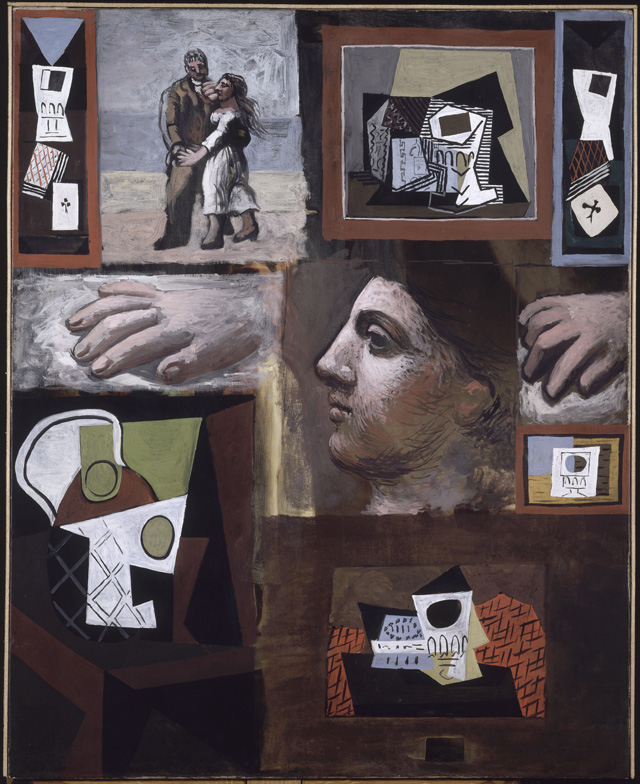 Pablo Picasso. Studies, 1920. Oil on canvas, 39 3/8 x 31 7/8 in (100 x 81 cm). MP65. Musée Picasso, Paris, France. © 2015 Estate of Pablo Picasso /  Artists Rights Society (ARS), New York. Photograph: RMN-Grand Palais / Art Resource, NY / René-Gabriel Ojéda.
