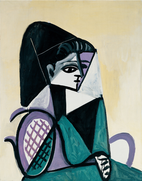Pablo Picasso. <em>Portrait de femme assise