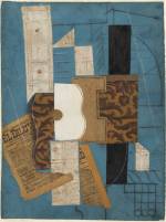 <p>Pablo Picasso. <em>Guitar</em>, C