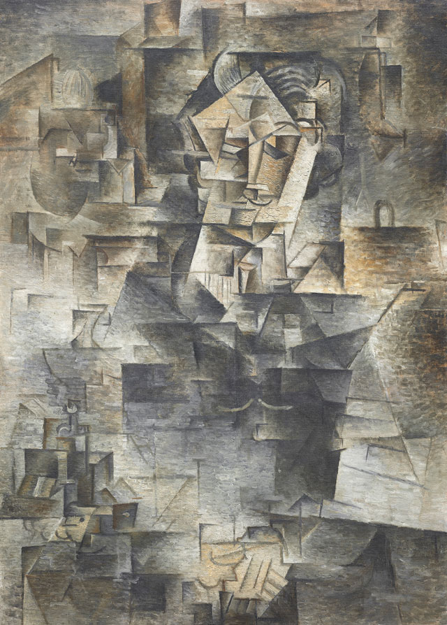 Pablo Picasso. Daniel-Henry Kahnweiler, autumn 1910, 1910. Art Institute of Chicago. Copyright: Succession Picasso/DACS London, 2016; 2015 Estate of Pablo Picasso/Artists Rights Society (ARS) New York.