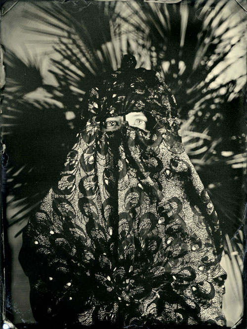 Lucía Pizzani. Impronta Series, 2013. Julia. Wet collodion photography on aluminium plates, 13 x 9 cm.