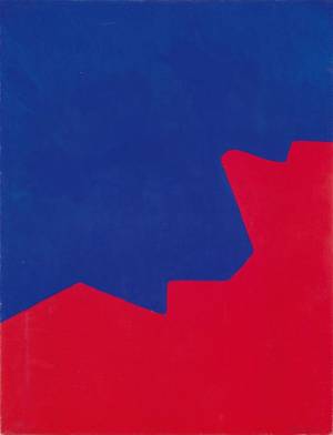 Serge Poliakoff. Composition abstraite, 1967. Oil on canvas, 45 5/8 x 35 in (116 x 89 cm). © Poliakoff Estate. Courtesy Timothy Taylor Gallery, London.