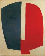 Serge Poliakoff. Composition abstraite, 1968. Oil on canvas, 63 2/3 x 51 1/4 in (162 x 130 cm). © Poliakoff Estate. Courtesy Timothy Taylor Gallery, London.