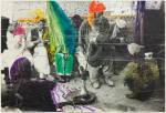 Sigmar Polke. Untitled (Quetta, Pakistan), 1974/1978. Gelatin silver print with applied colour, 22 3/8 × 33 13/16 in (56.9 × 85.9 cm). Glenstone. Photograph: Alex Jamison. © 2014 Estate of Sigmar Polke/ Artists Rights Society (ARS), New York / VG Bild-Kunst, Bonn.