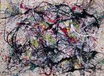 Jackson Pollock, Number 34, 1949. © The Pollock-Krasner Foundation ARS, NY and DACS, London 2015.