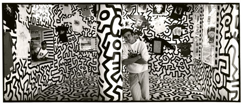 Keith Haring. 
      <em>Pop Shop.</em> © Keith Haring artwork. © Estate of Keith Haring. Photo: Charles Dolfi-Michels.