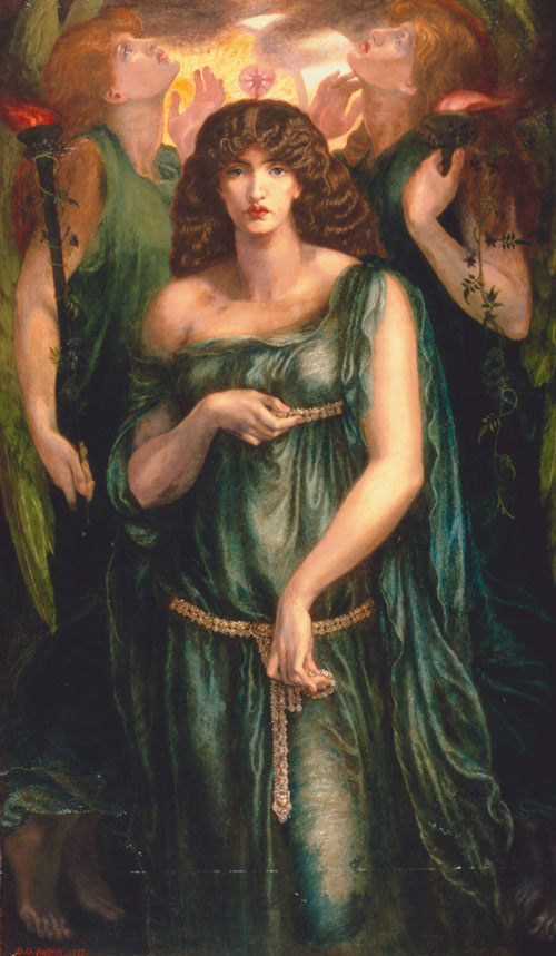 Dante Gabriel Rossetti. Astarte Syriaca, 1877. Copyright Manchester City Galleries.