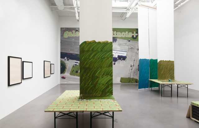 Stephen Prina, galesburg illinois+ (installation view 4), Petzel Gallery, 2016. Courtesy of the artist and Petzel, New York.