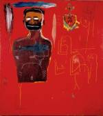 Jean-Michel Basquiat. Untitled (Cadmium), 1984. Oil, oilstick, and acrylic on canvas, 66 x 60 in. The High Museum of Art, Atlanta. © The Estate of Jean-Michel Basquiat / ADAGP, Paris / ARS, New York 2014.