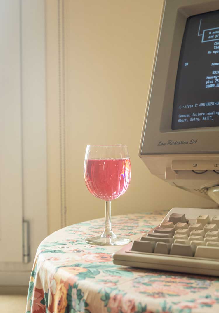Farah Al Qasimi, Pink Soda (Abort, Retry, Fail), 2023. Courtesy of the artist.