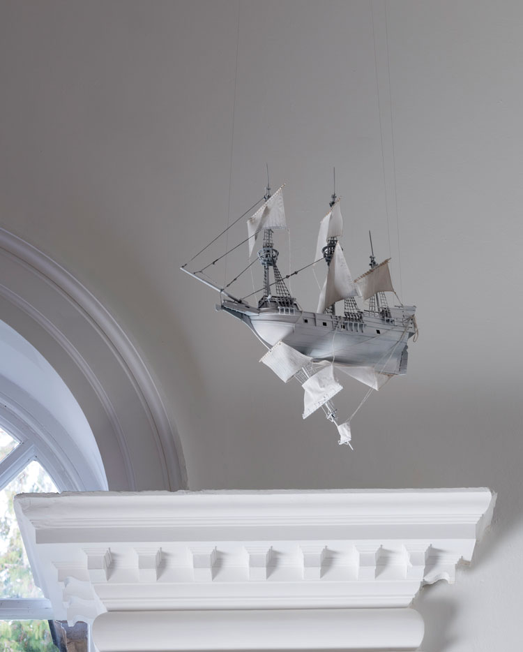 Saad Qureshi, Airship, 2019. Courtesy the artist and Yorkshire Sculpture Park. Photo © Jonty Wilde.