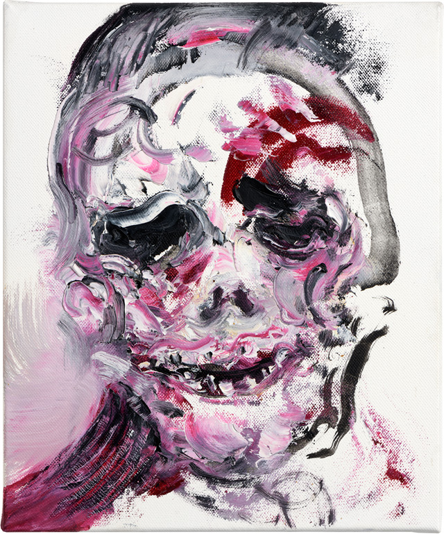 Maggi Hambling. Sebastian Horsley VIII, 2011. Oil on canvas. © Maggi Hambling.