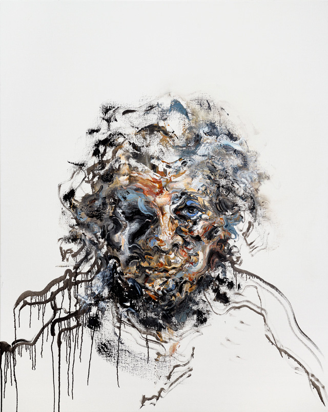 Maggi Hambling. Self Portrait, 2018. Oil on canvas. © Maggi Hambling.