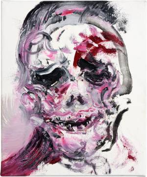 Maggi Hambling. Sebastian Horsley VIII, 2011. Oil on canvas. © Maggi Hambling.