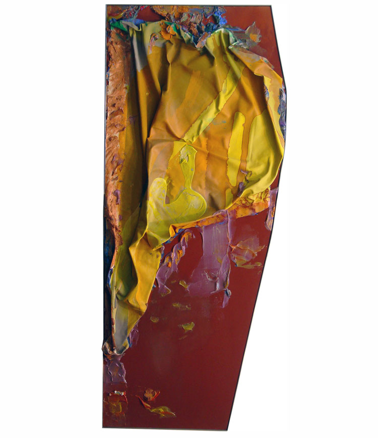 Susan Roth. Claudius, 2000. Canvas, acrylic 172.5 x 73.5 cm. Photo copyright and courtesy of the artist.