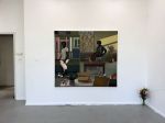 Eniwaye Oluwaseyi, installation view, Rijksakademie Open Studios, Amsterdam. Photo: Martin Kennedy.