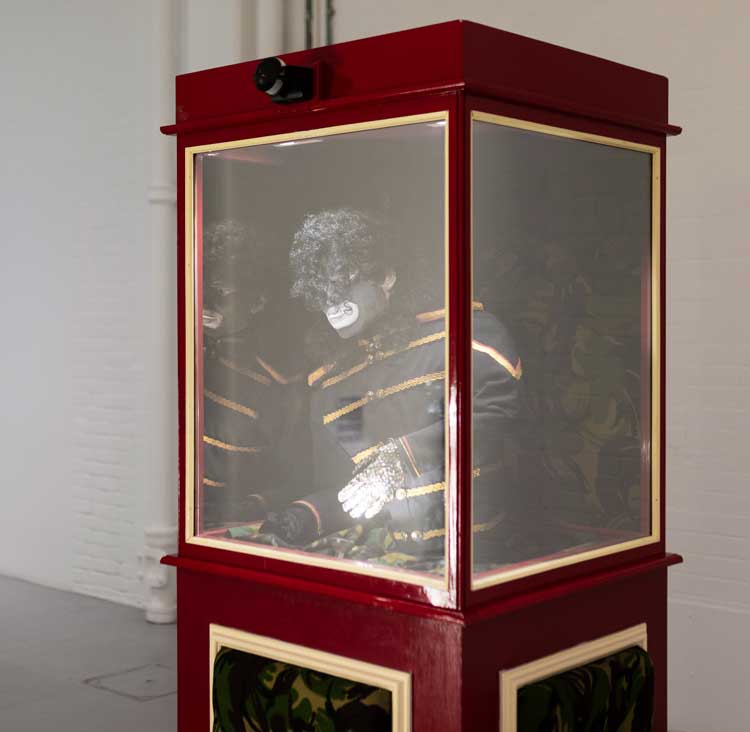Donald Rodney. Pygmalion, 1997. Installation view, Donald Rodney: Visceral Canker, Spike Island, Bristol, 2024. Photo: Lisa Whiting.