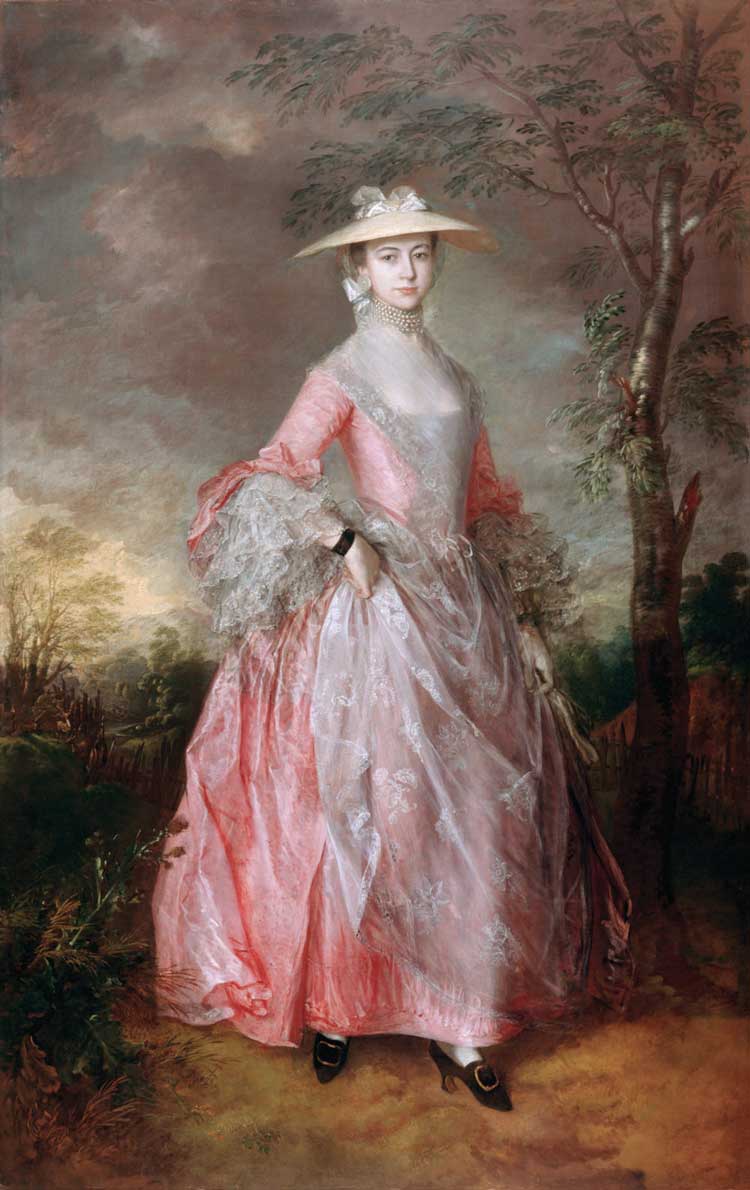Thomas Gainsborough. Mary, Countess of Howe, 1764. Oil on canvas. Kenwood House.