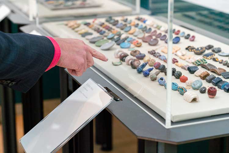 Lucie Rie: The Adventure of Pottery at MIMA. Photo: Rachel Deakin.