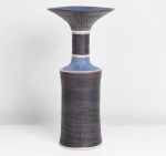 Lucie Rie, Vase with flared lip, c1978. Porcelain. Private Collection. Photo: Maak Contemporary Ceramics.