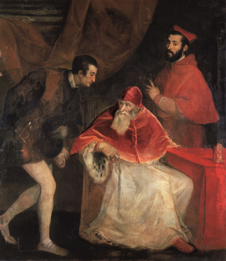 Titian, Pope Paul III and His Grandsons. Image © Prestel.
