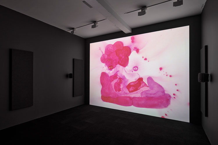 Christine Rebet, In the Soldier’s Head, 2015, installation view, Parasol unit, London, 2020. Photo: Benjamin Westoby. Courtesy the artist and Parasol unit foundation for contemporary art.