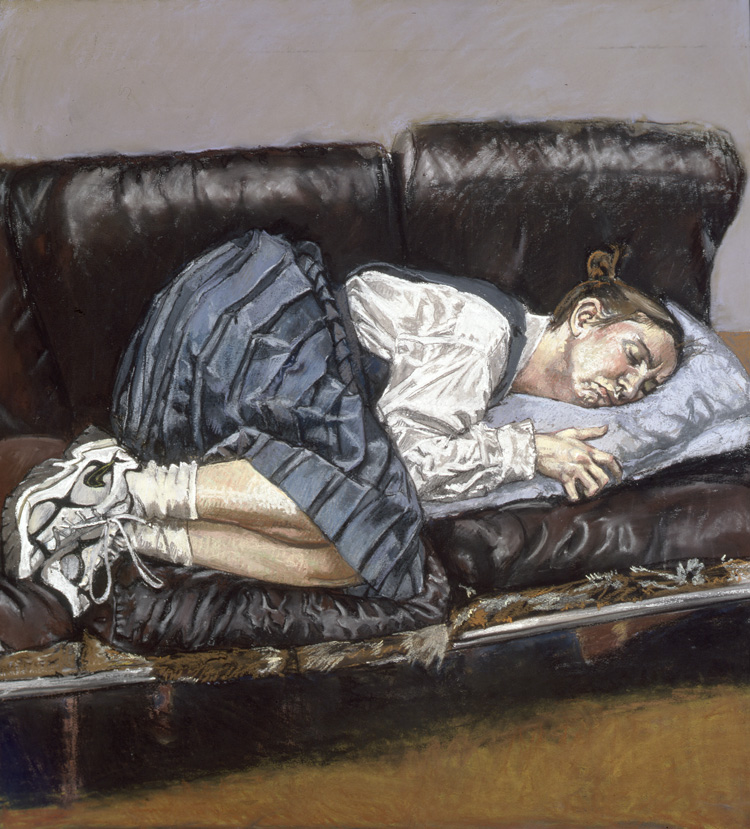 Paula Rego. Untitled No. 4, 1998. Pastel on paper, 110 x 100 cm. Private collection. © Paula Rego, courtesy of Marlborough, New York and London.
