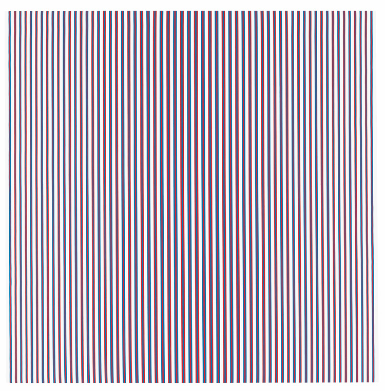 Bridget Riley. Chant 2, 1967. © Bridget Riley 2019. All rights reserved.