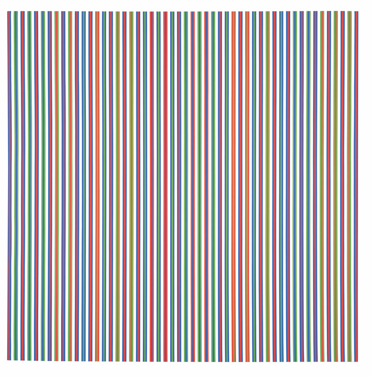 Bridget Riley. Paean, 1973. © Bridget Riley 2019. All rights reserved.