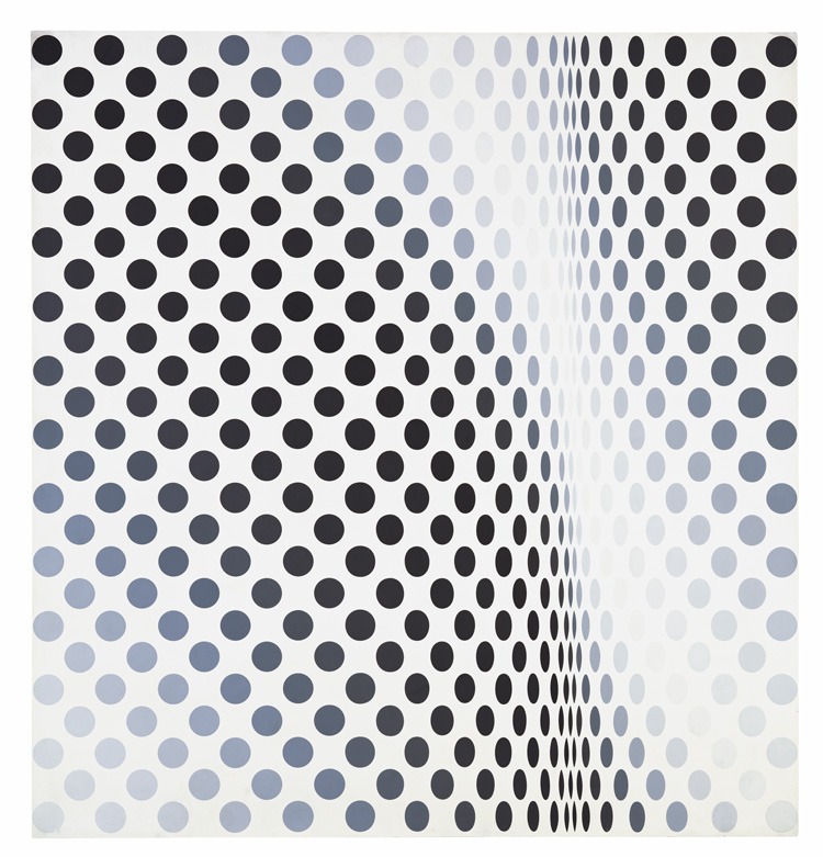 Bridget Riley. Pause, 1964. © Bridget Riley 2019. All rights reserved.