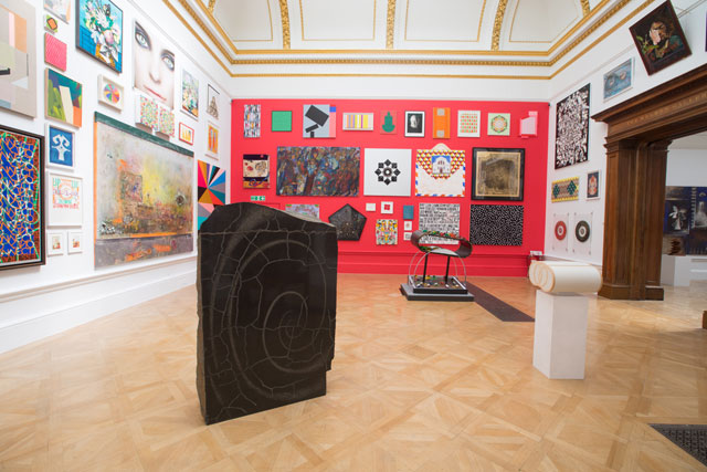 Installation view of Gallery VIII hung by Bob and Robert Smith. Photo: © David Parry/ Royal Academy of Arts.