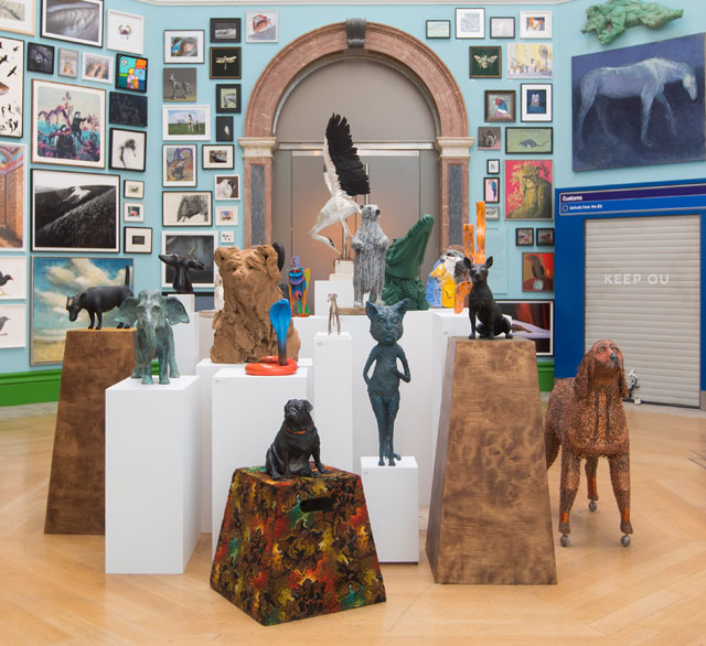 Installation view, Wohl Central Hall, Royal Academy Summer Exhibition 2019. Photo: © David Parry/ Royal Academy of Arts.