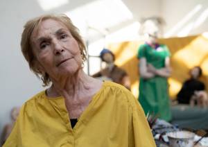 Paula Rego in her studio © Nick Willing.