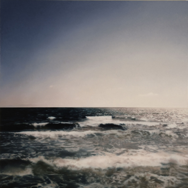 Gerhard Richter. Seascape (Seestück), 1998. Oil on canvas, 290 x 290 cm. Guggenheim Bilbao Museo. © Gerhard Richter, VEGAP, Bilbao, 2019.