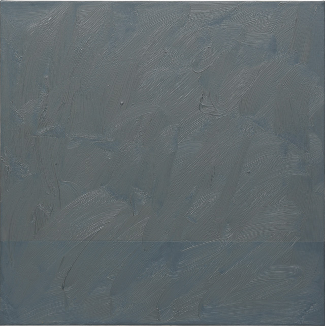 Gerhard Richter. Seascape (grey) [Seestück (grau)], 1969. Oil on canvas, 70 x 70 cm. Private collection. © Gerhard Richter, VEGAP, Bilbao, 2019.