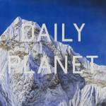 Ed Ruscha. DAILY PLANET, 2003. Painting, acrylic paint on canvas, 152.9 x 152.9 X 4 cm. Collection: Scottish National Gallery of Modern Art. Artist Rooms National Galleries of Scotland and Tate. Acquired jointly through The d'Offay Donation with assistance from the National Heritage Memorial Fund and the Art Fund 2008. © Ed Ruscha.