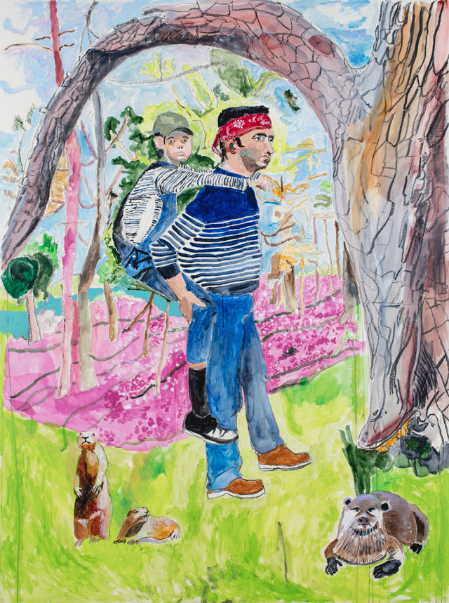 Paula Rego. Across the Forest, 2017. Courtesy Marlborough Fine Art.