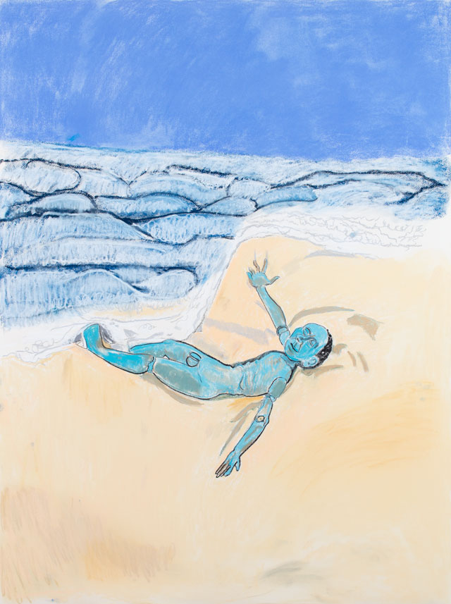 Paula Rego. The Sky Was Blue the Sea was Blue and the Boy Was Blue, 2017. Courtesy Marlborough Fine Art.