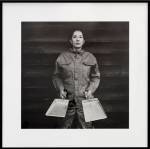 Marina Abramović. The Cleaner. Fine art pigment print on Hahnemühle paper, 139 x 139 cm. © Marina Abramović. Courtesy Lisson Gallery. Photograph: Dawn Blackman.