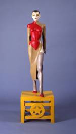 Allen Jones, Attendant, 2005. 197 cm, Sculpture. Image courtesy of The Red Mansion Foundation.