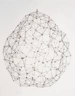 Gego (Gertrude Goldschmidt). Sphere, 1976. Stainless steel, 99.1 x 91.4 x 88.9 cm. Coleccíon Patricia Phelps de Cisneros. © Fundación Gego.