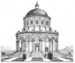 Raphael's 16-sided temple