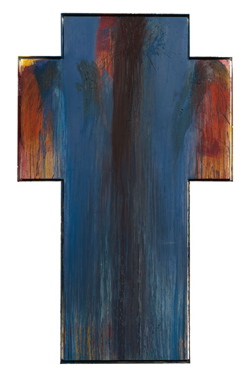 Arnulf Rainer. Cross, 1990-91. © the artist. Courtesy Albertina Museum, Vienna.