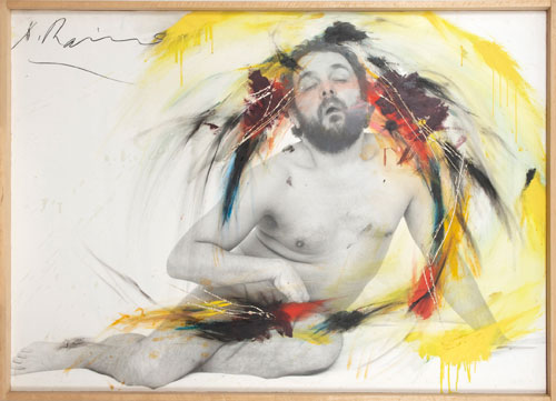 Arnulf Rainer. Fatigued Pose I, 1975. © the artist. Courtesy Albertina Museum, Vienna.