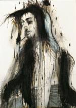 Arnulf Rainer. Black Streaks, 1974. © the artist. Courtesy Albertina Museum, Vienna.